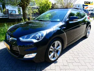 Hyundai Veloster 1.6 GDI i-Vision 140pk Clima Cruise PDC Schuifdak Historie