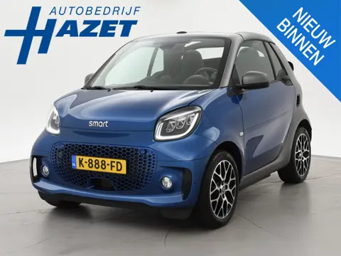 smart fortwo cabrio EQ COMFORT PLUS 18 KW + 16 INCH LMV | LEDER | STOELVERW. | CAMERA | NAVIGATIE