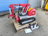 Brokk mini cut 40 demolition robot remote controlled