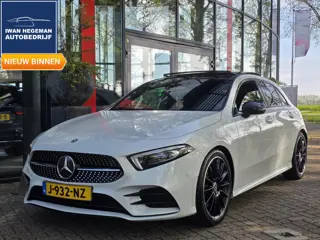 Mercedes-Benz A-klasse 250 Premium Plus AMG Line 224PK AUTOMAAT | Panodak | Sfeerverlichting | Apple