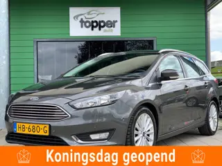 Ford Focus Wagon 1.0 Titanium Edition|2e Eigenaar|Navigatie|