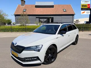 Skoda Superb Combi 1.4 TSI iV 218PK Sportline Black-Line Pano Memory Canton 360"Virtual/Displ Matrix