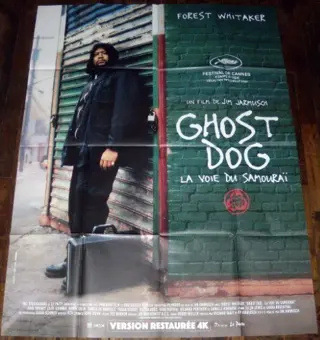 GHOST DOG : The Way of the Samurai filmposter.