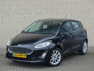Ford Fiesta 1.0 Turbo 100pk Titanium Automaat | Cruise. | Dealeronderhouden | Eerste Eigenaar! | Voo