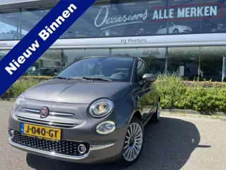 Fiat 500C 1.2 Lounge Airco - Parkeersensor achter - Open dak - Navigatie - Bluetooth - Licht metalen