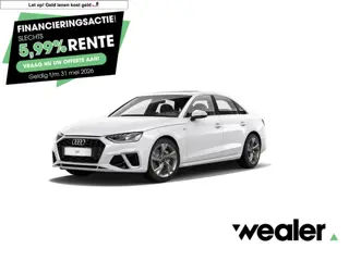 Audi A4 Limousine 40 TFSI S edition | 204 PK | Automaat | Panoramadak | Climate control | Dodehoek d