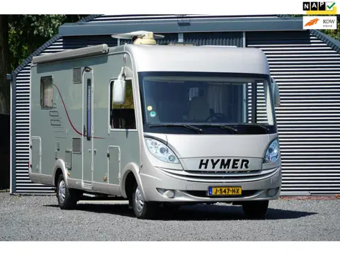 Hymer B698 SL Queensbed Hefbed Garage Airco {Luchtvering} C1