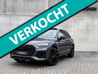 Audi Q5 50TFSI e 299PK Quattro Competition S Edition S-Line 1é Eig! Panoramadak|S-Kuipstoelen|360°Vi