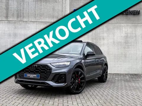 Audi Q5 50TFSI e 299PK Quattro Competition S Edition S-Line 1é Eig! Panoramadak|S-Kuipstoelen|360°Vi