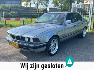 BMW 7-serie 750i V12 E32 Velours 18inch M Parallel Nette staat! Uniek