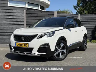 Peugeot 3008 GT Line 1.6 e-THP 165PK EAT6 Automaat Navigatie, Achteruitrijcamera, Keyless, Panoramad