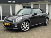 MINI Cabrio Highgate 1.6 Cooper , Leder, Navigatie, PDC, Climaatcontrol, Windscherm. Neem contact op