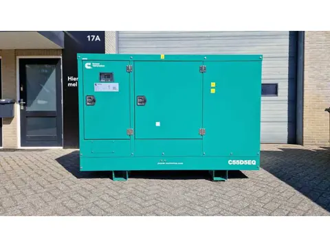 CUMMINS C55D5EQ(S) 55KVA Generator
