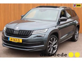 Skoda Kodiaq 1.5 TSI Sportline Business org.NL el.stoel+mem+vw el.klep canton schuifdak camera