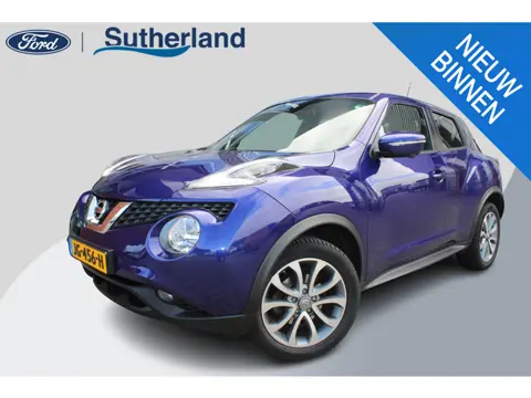 Nissan Juke 1.2 DIG-T S/S Tekna | Trekhaak | Lederen Bekleding | Camera | Navigatie | 17 Inch Lichtm