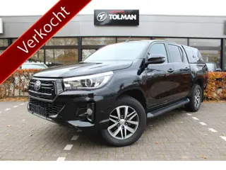 Toyota Hilux 2.4 D-4D Double Cab Executive Aut. VAN (grijskent.) | Rijklaar | Hardtop | Stoelverwarm