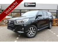 Toyota Hilux 2.4 D-4D Double Cab Executive Aut. VAN (grijskent.) | Rijklaar | Hardtop | Stoelverwarm