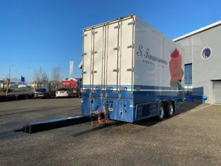 Tracon UDEN TM.180 / NL TRAILER / THROUGH-LOADING SYSTEM / ISOLATED / ALCOA / PLATFORM 2000 KG / 200