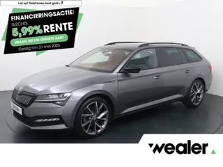 Skoda Superb Combi 1.4 TSI iV Sportline Business | 218 PK | SoH 100% | Matrix LED koplampen | Adapti