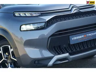 Citroen C3 AIRCROSS 1.2 PureTech Shine AUT | Khaki Grey | Leder/Carplay/Navi/Cruise/Camera - Keurig!