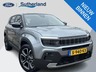 Jeep Avenger Summit 54 kWh |SCI|156pk Automaat | Adaptieve Cruise | Achteruitrijcamera | Elektrische