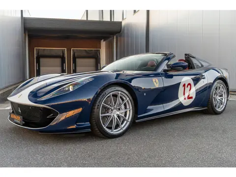 Ferrari 812 GTS - 1 of 1 Blu Askolin - Tailor Made - Duffel Bags - 250 Testa Rossa Homage