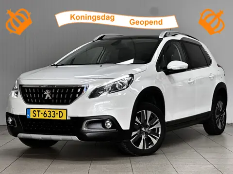 Peugeot 2008 1.2 PureTech Allure/ D-Riem verv: 99.000 KM!/ Panorama-Dak/ Half-Leder/ Extra getint gl