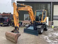 Hyundai R55W-9 Mobiele Graafmachine (bj 2014)