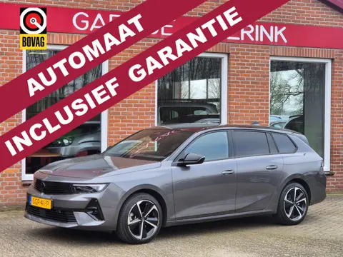 Opel ASTRA SPORTS TOURER 1.2 Turbo Hybrid GS 136PK 5drs AUTOMAAT clima, adapt.cruise, 360 camera, na