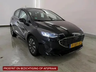 Ford Fiesta 1.0 EcoBoost Hybrid Titanium 1e Eigenaar | NAP | BTW | Volledig Onderh | Full LED | Navi