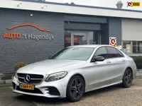 Mercedes-Benz C-klasse 200 AUT AMG 19" leder night facelift
