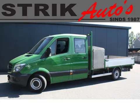 Mercedes-Benz Sprinter 314 2.2 CDI EURO 6 432 DUBBEL CABINE - 6-PERSOONS - AIRCO - NAVIGATIE - TREKH