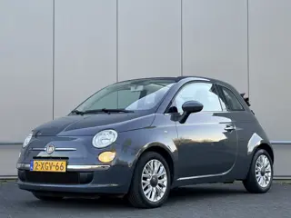 Fiat 500C 0.9 TwinAir T Lounge - airco - nap! - cabrio -