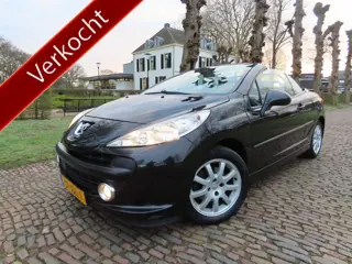 Peugeot 207 CC 1.6 VTi Airco Leer Navigatie Bleutooth Windscherm LM Velgen***Apk t/m 8-5-2027***