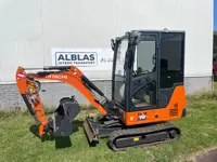 Hitachi ZX19U rupsgraafmachine CW05 hydr snelw met sloopsorteerfunctie slechts 485 uur