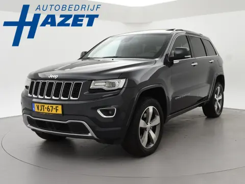 Jeep Grand Cherokee 3.0 CRD AUT. GRIJS KENTEKEN OVERLAND + ADAPTIVE CRUISE | TREKHAAK 3500 KG | SCHU