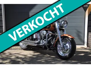 Harley Davidson FLSTF Fat Boy Anniversary 105 Zeer veel chrome