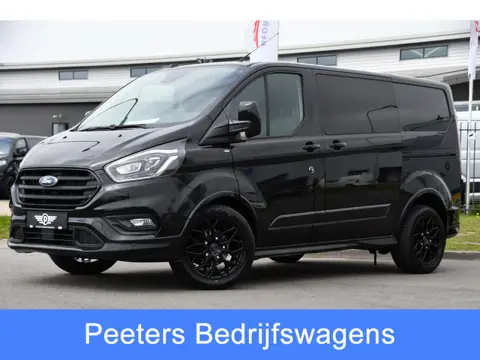 Ford Transit Custom 320 2.0 TDCI L1H1 Sport DC Black Edition Adaptieve Cruise, Camera, Carplay, Xeno