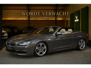 BMW 6-serie Cabrio 640i High Executive - Eig. sinds 2012 - HUD - Nachtzicht - 360 Camera - Soft-Clos