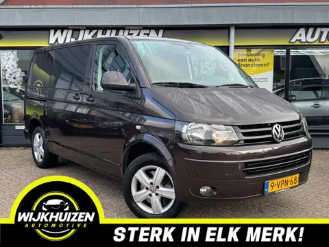 Volkswagen Transporter 2.0 TDI L1H1 DC Highline Automaat met Airco !!! 17 Inch !!! Dealer Onderhoude