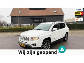 Jeep Compass 2.0 LIMITED AYTOMAAT APPLE CARPLY CAMERA NAVI LEER TREKHAAK