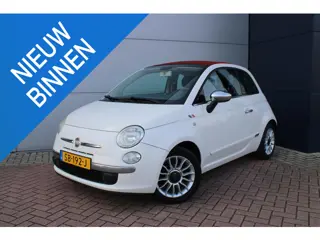 Fiat 500 C 1.2 Lounge Cabrio Leer Airco Zeer mooi Nederlandse auto