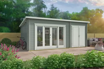 Blokhut - Tuinhuis Meg | 44 mm | onbehandeld