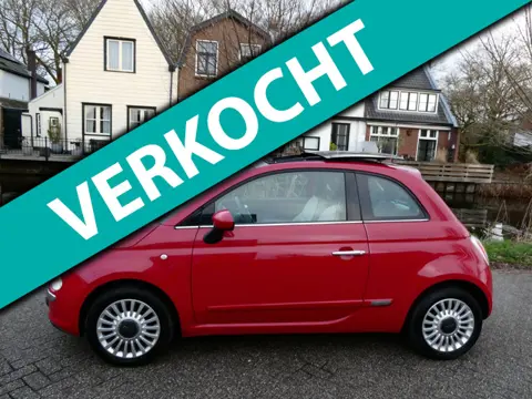 Fiat 500 1.2 Lounge 4-Cilinder Airco Schuifdak 2e eigenaar