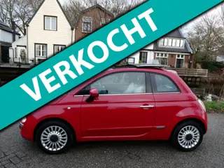 Fiat 500 1.2 Lounge 4-Cilinder Airco Schuifdak 2e eigenaar