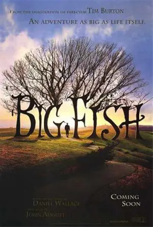 BIG FISH filmposter.