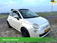 Fiat 500 C NAP AUTOMAAT CABRIO LEDER AIRCO NIEUWE APK VELGEN