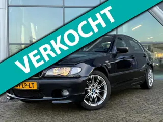 BMW 3-serie 316i Black & Silver / Airco / Cruise / M-sport!