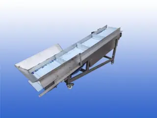 RVS opvoerband transportband lopende band