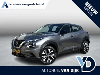 Nissan Juke 1.0 DIG-T Acenta | Navi/Clima/Cruise/17"/Camera/Apple CarPlay-Android Auto/Verw.Voorstoe